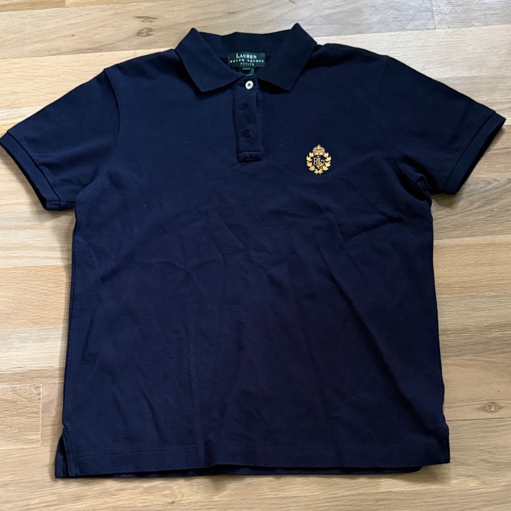 Lauren Ralph Lauren Navy Blue Polo